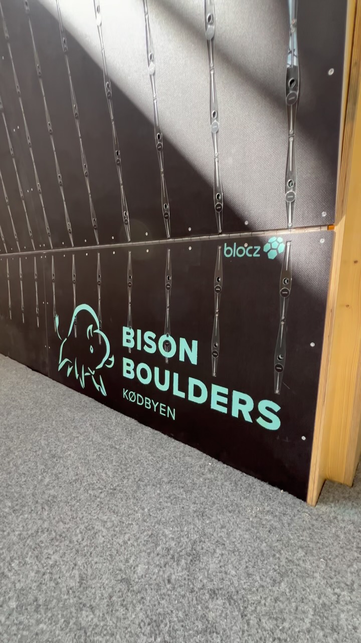 Bison Boulders Kødbyen — Blocz skiltning