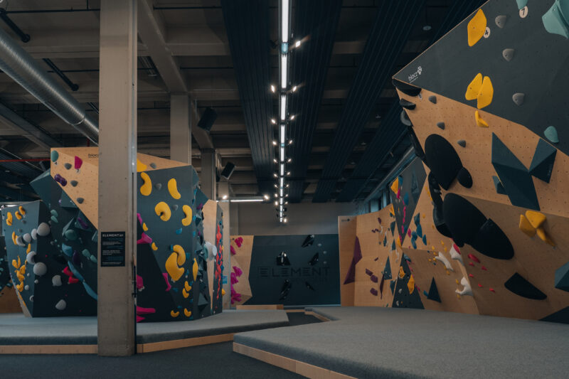 Bison Boulders — boulderhal oversigtsfoto